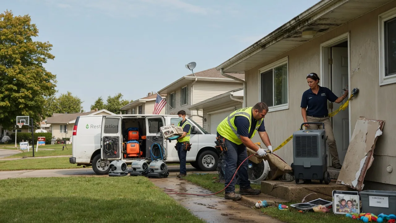 Water Damage Restoration in Pingree Grove, IL near me